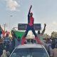 بالصور«سبايدر مان» يشارك في مظاهرات السودان