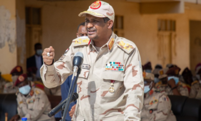 الفريق اول محمد حمدان دقلو يعلن تعليق اتفاق مسار شرق السودان