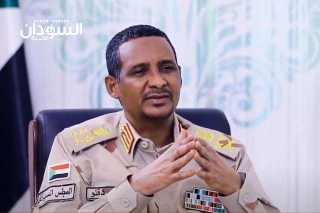 حميدتي: البلاد على مفترق طرق