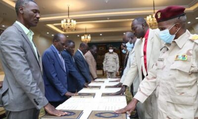 لجنة الأسرى والمفقودين تؤدي القسم – السودان الحرة