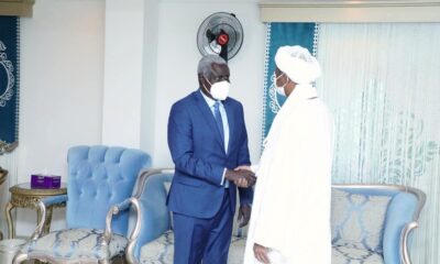 نائب رئيس مجلس السيادة يلتقي وفد مفوضية الاتحاد الأفريقي