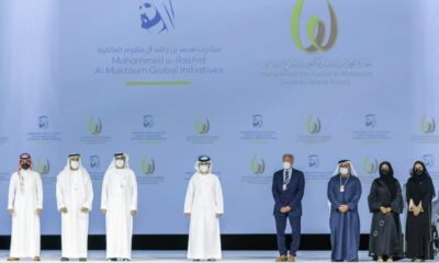 حمدان بن محمد يكرم الفائزين بجائزة محمد بن راشد للإبداع الرياضي