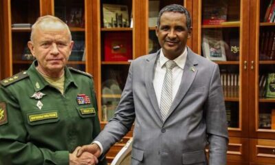 لقاء بين دقلو و نائب وزير الدفاع الروسي – السودان الحرة