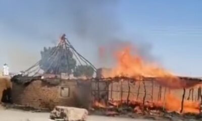 قرية بحلفا الجديدة تتعرّض لحرائق مجهولة تلتهم المنازل ومواطنون يتهمون الجن