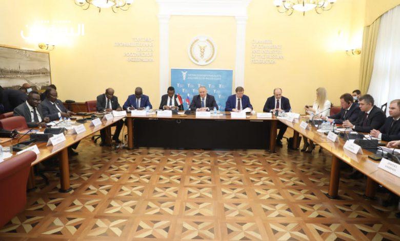 السودان وروسيا .. صفقات إقتصادية ضخمة
