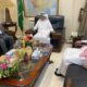 مسؤول رفيع يلتقي السفير السعودي