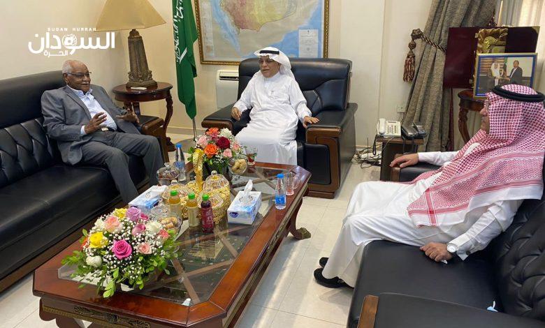 مسؤول رفيع يلتقي السفير السعودي