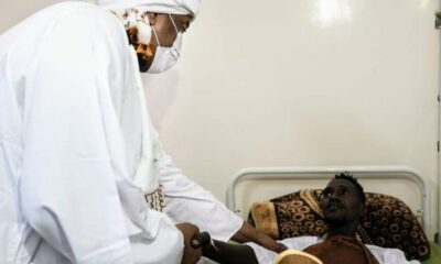 البرهان يتفقد مصابي قوات الشرطة   – السودان الحرة