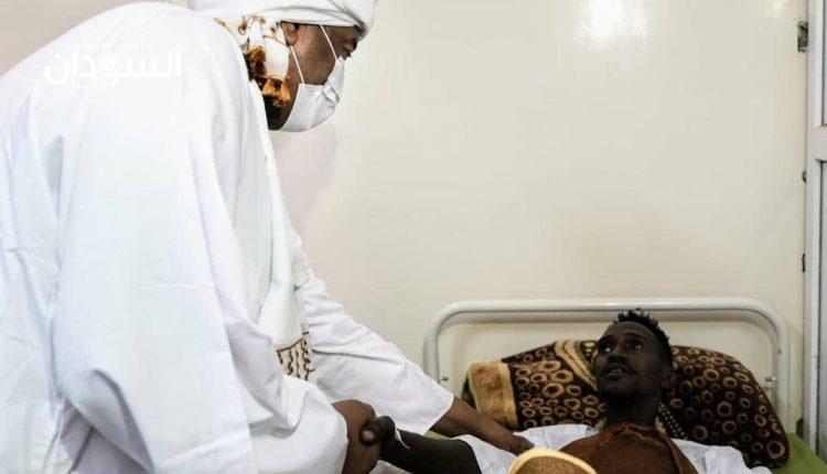البرهان يتفقد مصابي قوات الشرطة – السودان الحرة