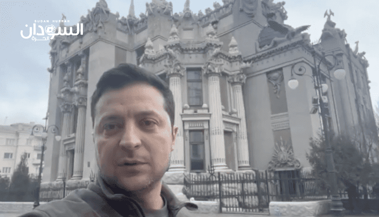 الرئيس الأوكراني يبعث”رسالة مصورة” جديدة – السودان الحرة