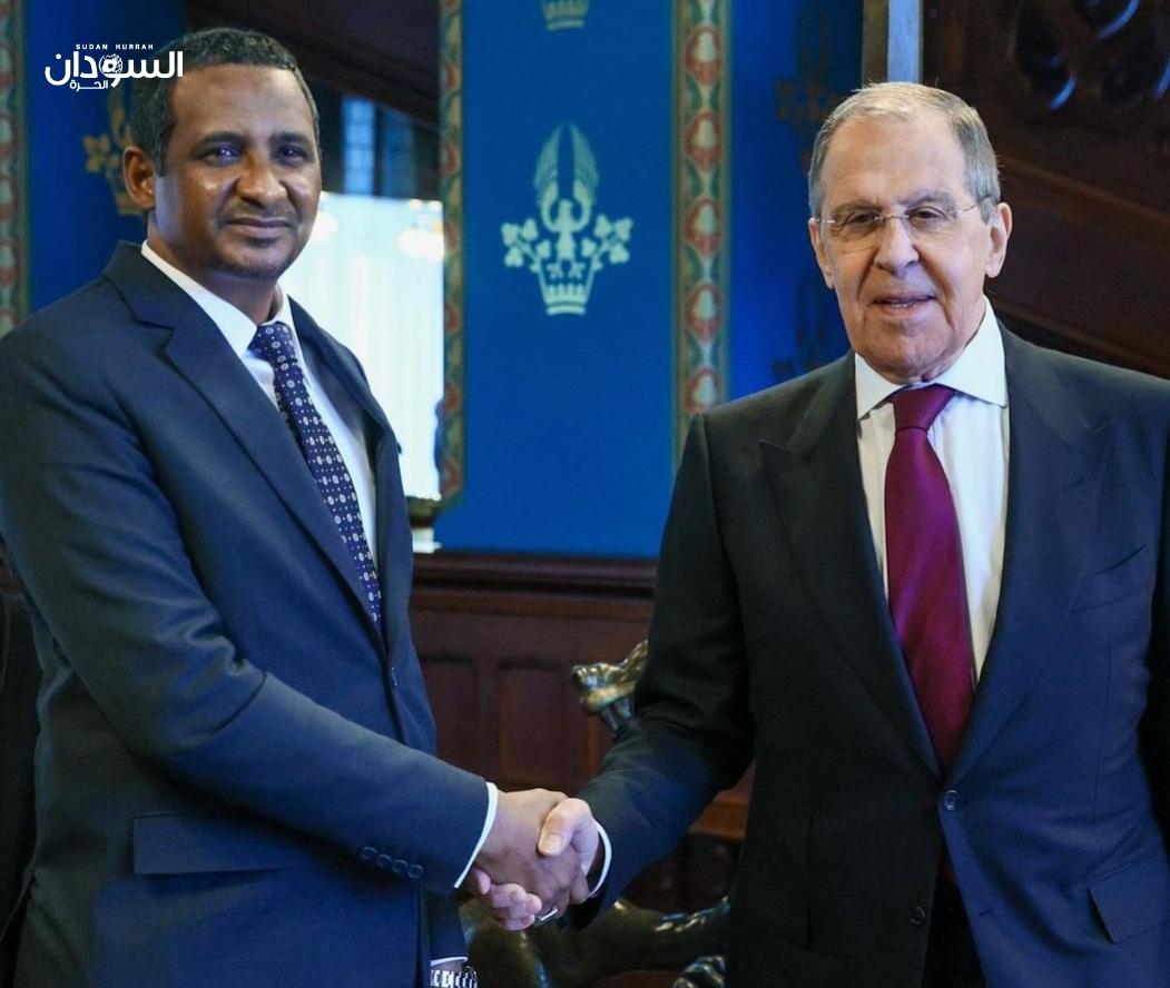 وزير الخارجية الروسي (لافروف) يكشف تفاصيل لقائه مع الفريق أول (دقلو)