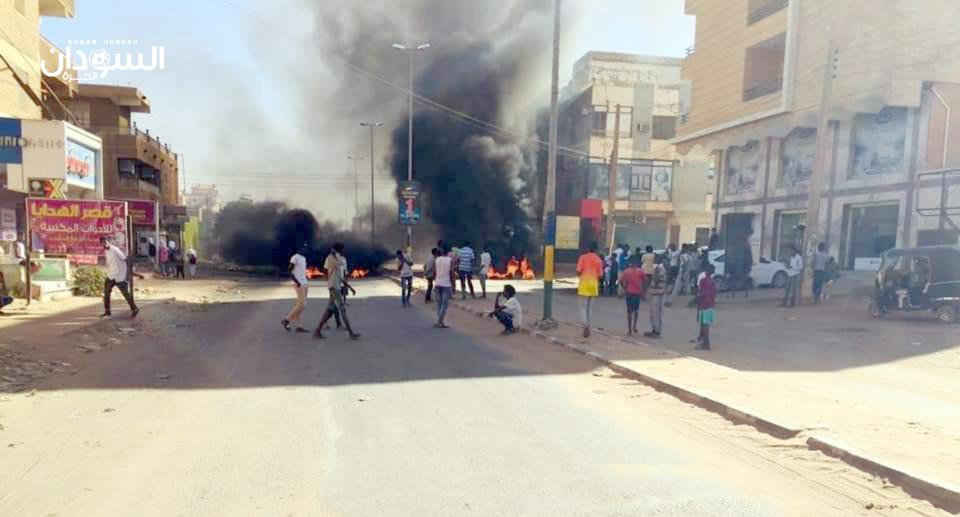 ارتقاء شهيد في مليونية 21 مارس بأمدرمان