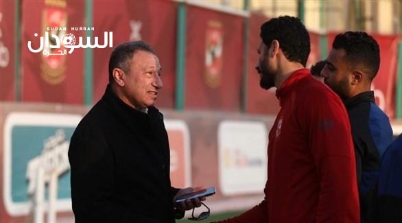 رئيس نادي الأهلي المصري يُحفز لاعبيه قبل مواجهة المريخ – السودان الحرة