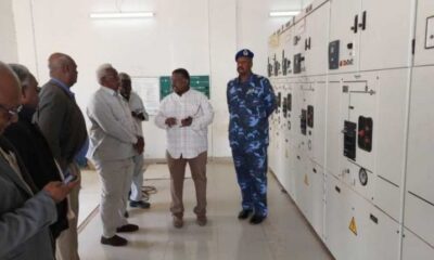 بعد الحريق الأخير..أبو قرون يسجّل زيارة لمحطة المقرن التحويلية – السودان الحرة