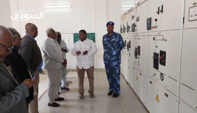 بعد الحريق الأخير..أبو قرون يسجّل زيارة لمحطة المقرن التحويلية – السودان الحرة