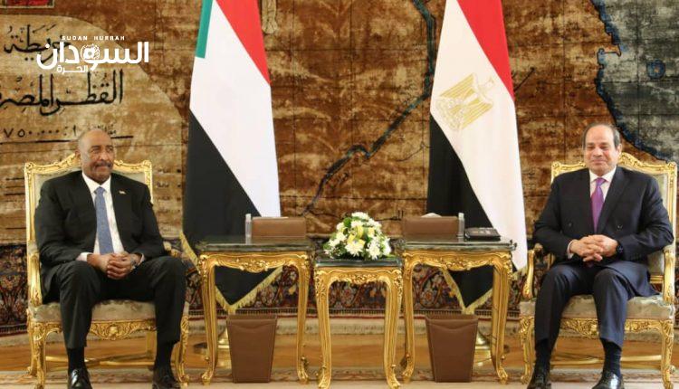 مباحثات”سودانية ـ مصرية” برئاسة البرهان والسيسي – السودان الحرة