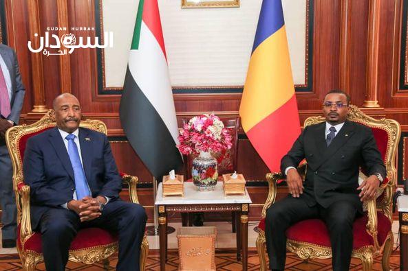 البرهان في إنجمينا – السودان الحرة