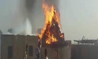 وفد تقني لتقصي الحرائق المجهولة بحلفا الجديدة