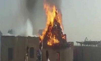 للتقصي حول الحرائق المجهولة .. وفد تقني يصل حلفا الجديدة – السودان الحرة
