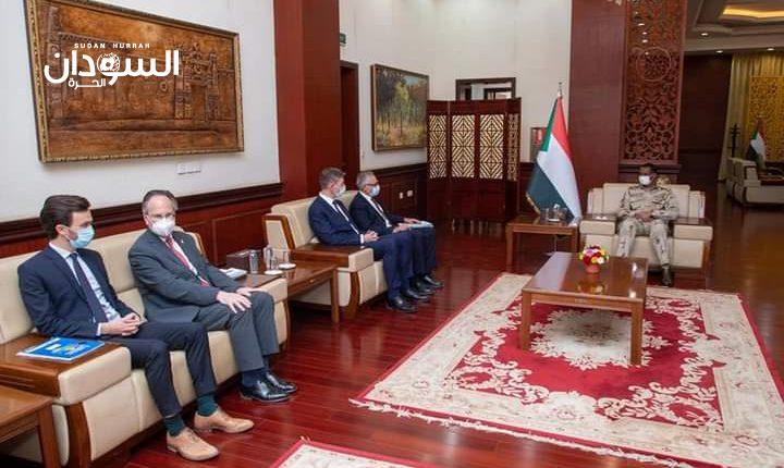 لقاء بين دقلو و وفد بريطاني – السودان الحرة