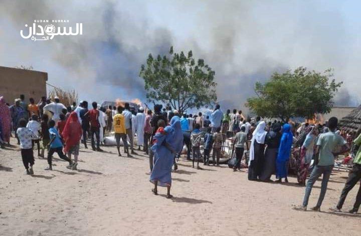 حريق يقتل طفلة ويخلف خسائر فادحة