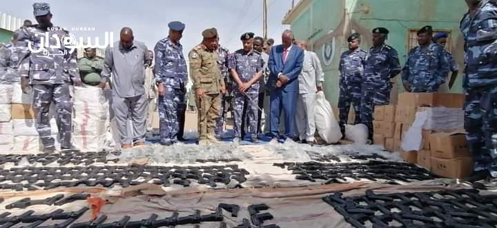 مكافحة التهريب تضبط أسلحة - السودان الحرة