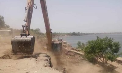 هبوط مفاجئ في الجسر الواقي لسنجة