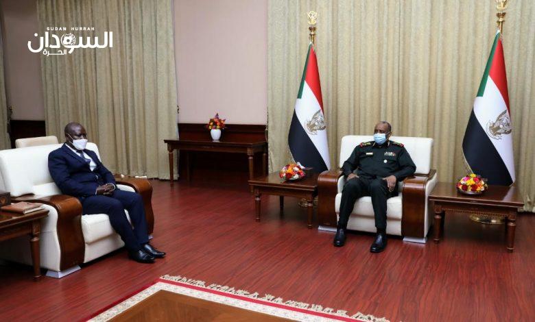 لقاء للبرهان مع سفير دولة أفريقية