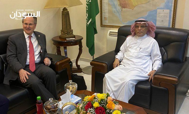 بالصور .. لقاءات (سعودية بريطانية - إيطالية) في الخرطوم
