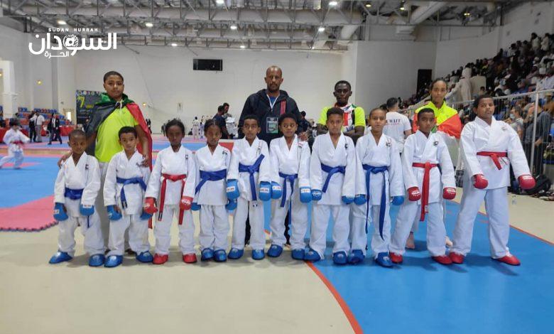 إنجاز تاريخي لأطفال السودان في البطولة الدولية للكاراتيه بسلطنة عمان