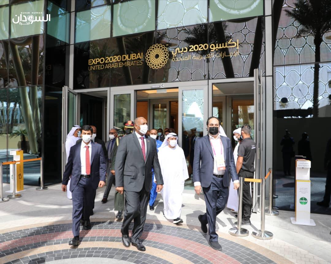 البرهان يزور معرض إكسبو 2020 دبي