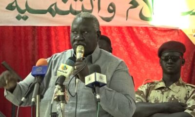 عقار: سنعمل مع من ينفذ اتفاقية سلام جوبا ونقف ضد من يعمل على إعاقته