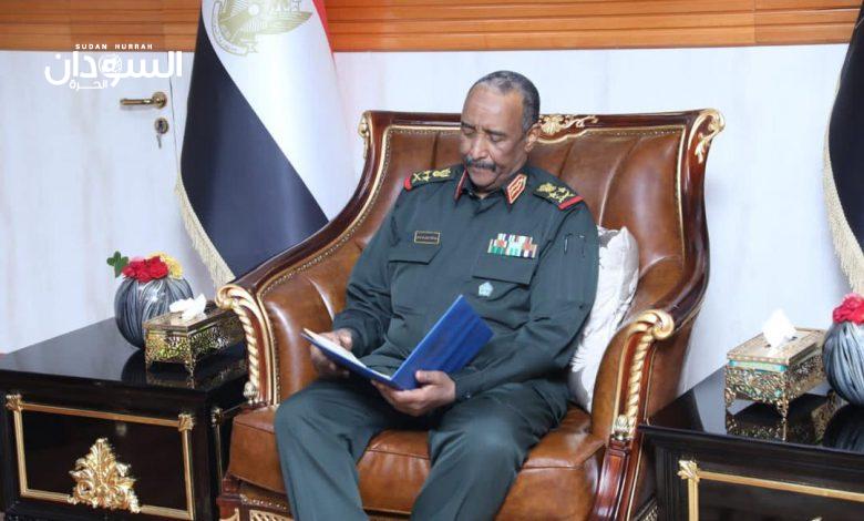 البرهان يؤكد إلتزام السودان بدعم هذا الملف (....)