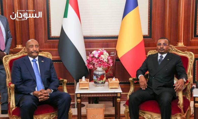 مباحثات مشتركة بين البرهان وديبي في إنجمينا