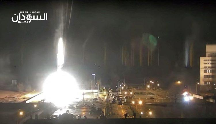 قصف روسي على محطة نووية وسط أوكرانيا