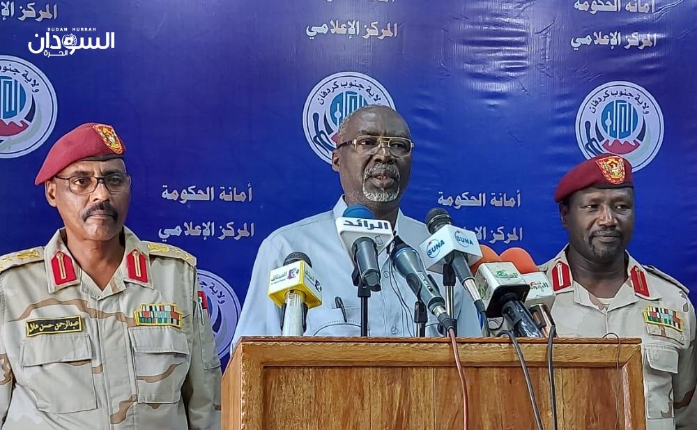 والي جنوب كردفان : الدعم السريع تقوم بدور وطني كبير