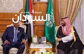 عاجل .. تفاصيل لقاء محمد بن سلمان بالبرهان