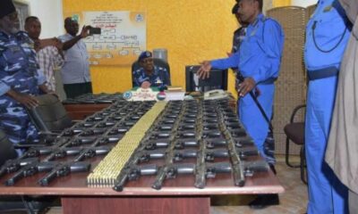 ضبط أسلحة ومواد ممنوعة - السودان الحرة