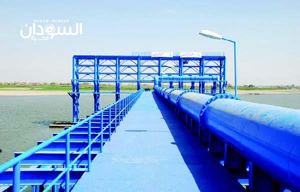 توقف جزئي لمحطة مياه إعادة الضخ بالصحافة للصيانة