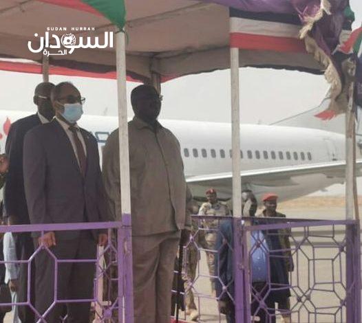 وفد رفيع يصل الجنينة - السودان الحرة