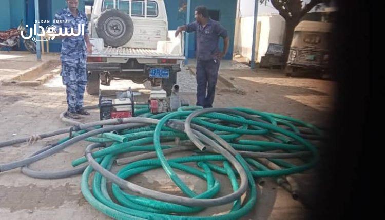السودان..السلطات تضبط أدوات مستخدمة في إتلاف خطّ رئيسي ناقل للمياه – السودان الحرة