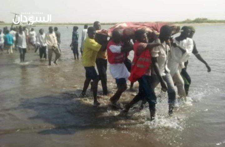 غرق 23 شخصاً بولاية سنار أغلبهم من النساء