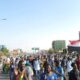 فض مواكب 6 أبريل بالغاز المسيل للدموع