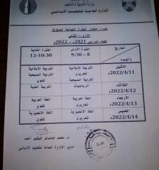 الخرطوم .. تعديل جداول امتحانات الفترة النهائية – السودان الحرة