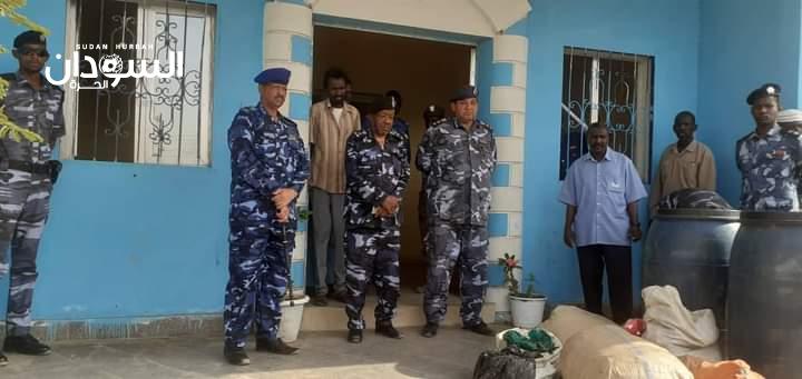 ضبط (16) قنطار من الحشيش