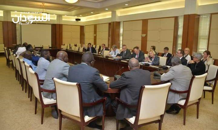 لقاء بين الميثاق الوطني و عدد من المبعوثين الدوليين – السودان الحرة