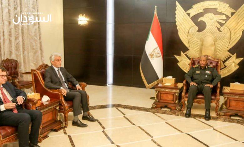 تفاصيل لقاء البرهان بفولكر وولد لبات