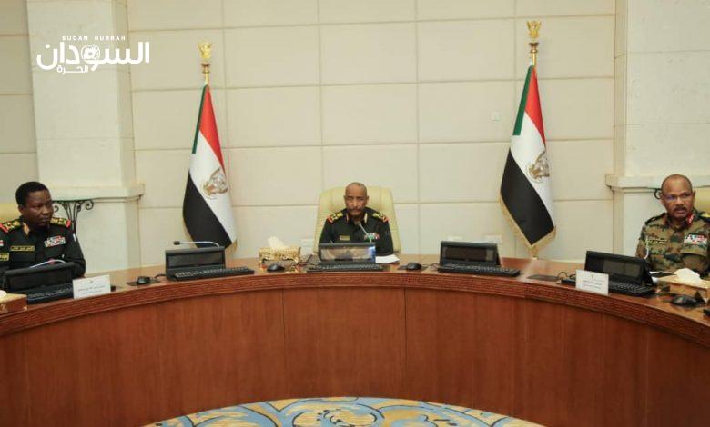 جلسة طارئة لمجلس الأمن والدفاع برئاسة البرهان