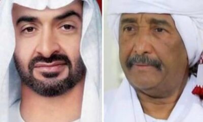 البرهان يتلقى اتصالاً هاتفيًا من ولي عهد أبو ظبي – السودان الحرة