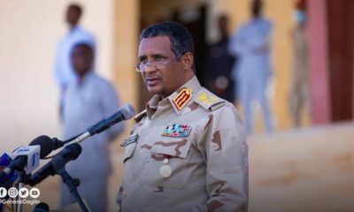 دقلو: الحوار هو المخرج الوحيد من الأزمة التي تعيشها البلاد